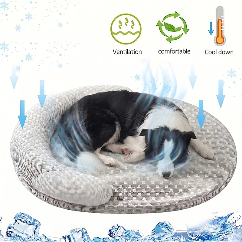 The Yanand HydroCool™ Pressure-Relief Mat. Pad for Small Medium Large Dogs & Cats