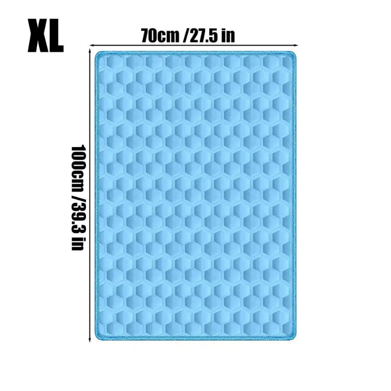 The Yanand HydroCool™ Pressure-Relief Mat. Instant temperature regulation for active dogs