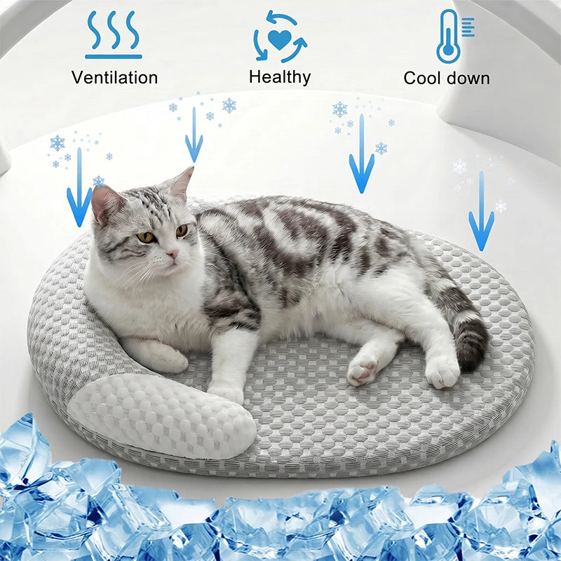 The Yanand HydroCool™ Pressure-Relief Mat. Pad for Small Medium Large Dogs & Cats