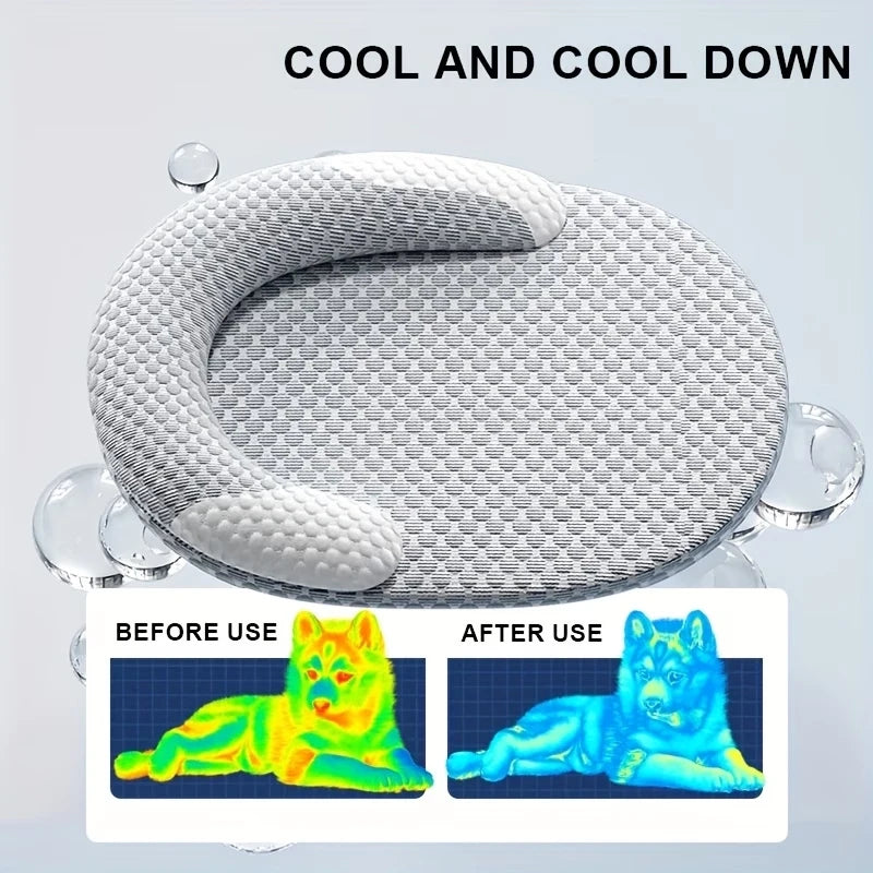 The Yanand HydroCool™ Pressure-Relief Mat. Pad for Small Medium Large Dogs & Cats