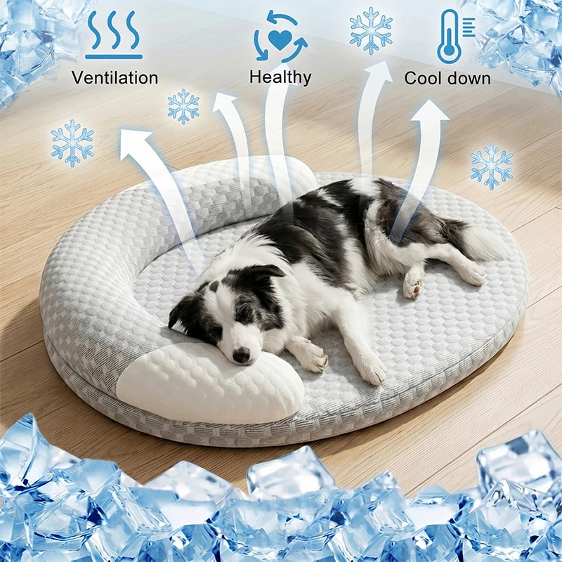 The Yanand HydroCool™ Pressure-Relief Mat. Pad for Small Medium Large Dogs & Cats